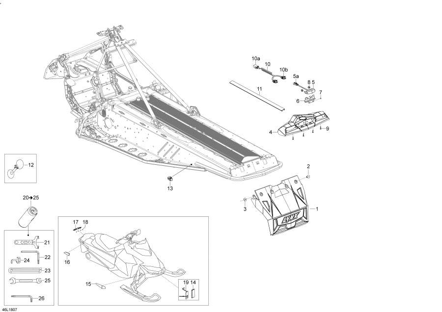 Snowmobile   - Utilities Boondocker - 600ho E-tec / Utilities Boondocker - 600ho E-tec