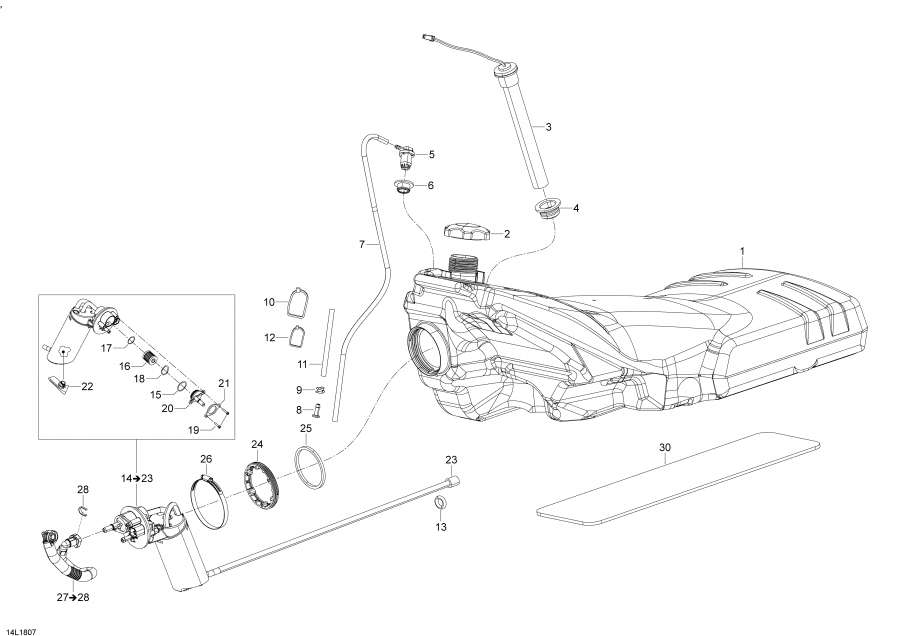 Snow mobile lynx  - Fuel Ace & 4-tec,Fuel Ace & 4-tec