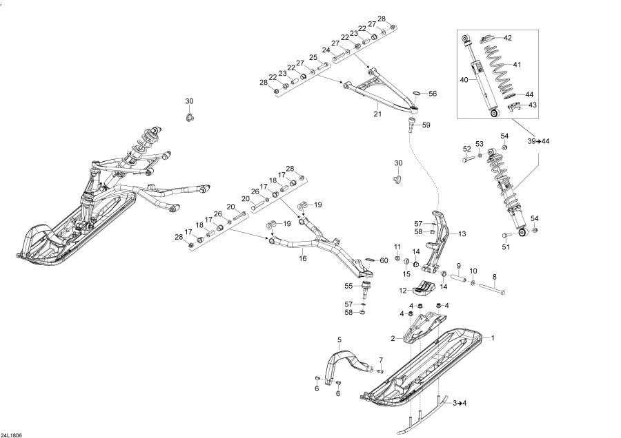 Snow mobile �����  - �������� �������� � ���� Commander - 600ho E-tec