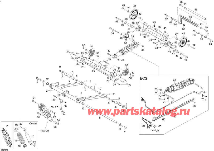 �������� lynx  - Rear Suspension Ecs Commander Ltd / ������ �������� Ecs Commander Ltd