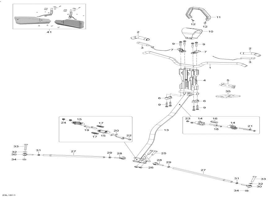  lynx  - Steering Commander - 1200 /   Commander - 1200