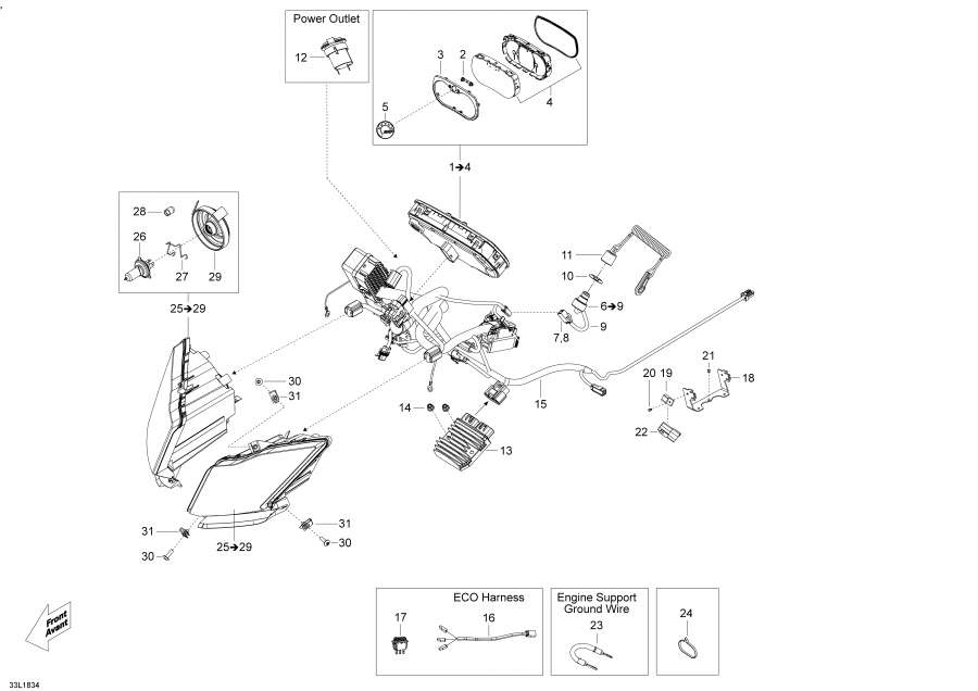  lynx  - Electrical System 900 Ace -  System 900 Ace