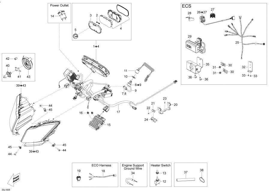 Snowmobile   -  System / Electrical System