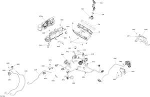 10-  System Rave  850 E-tec   (10- Electrical System Rave Engine 850 E-tec Manual Starter)