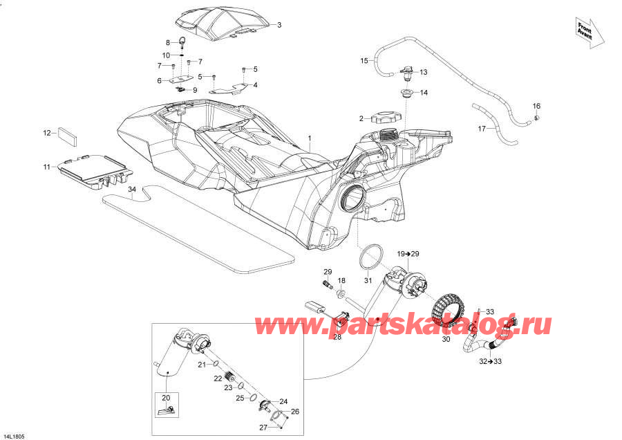 Snow mobile   - Fuel Xtrim Ace / Fuel Xtrim Ace