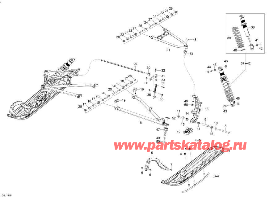 Snowmobile Lynx  -     Xtrim - 600ho E-tec - Sc