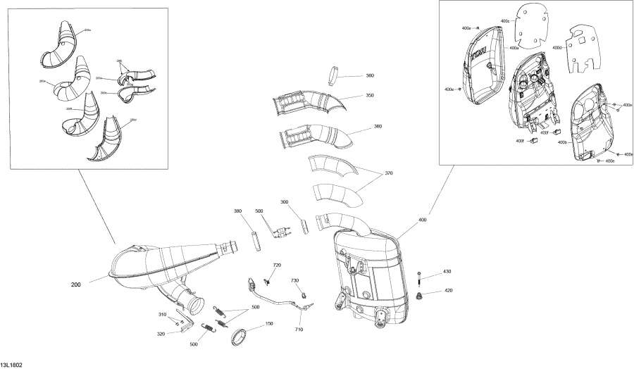 Snow mobile lynx  -  Xtrim  850 E-tec