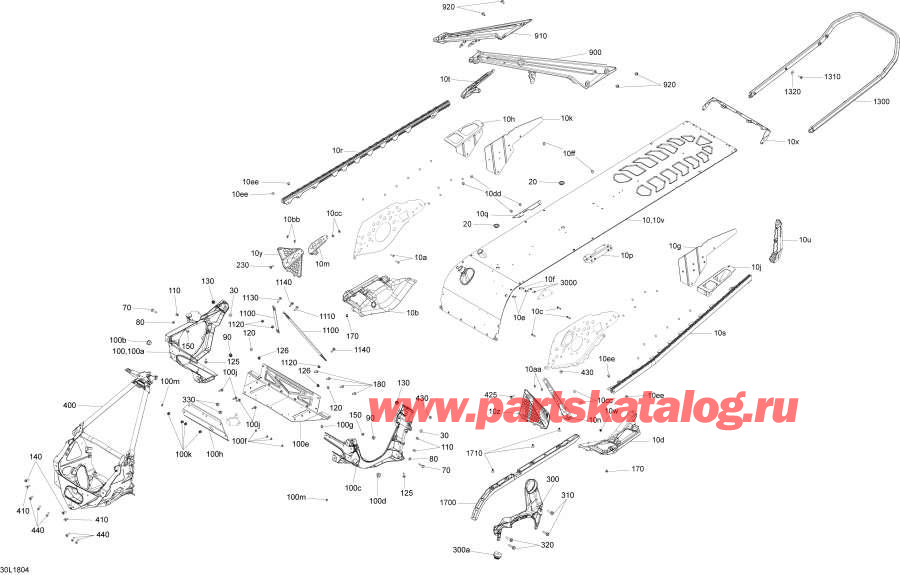 Snowmobile Lynx  - Frame Xtrim Engine 850 E-tec -  Xtrim  850 E-tec