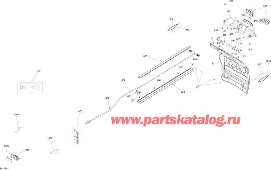 Snow mobile Lynx  - Utilities Xtrim  850 E-tec - Utilities Xtrim Engine 850 E-tec