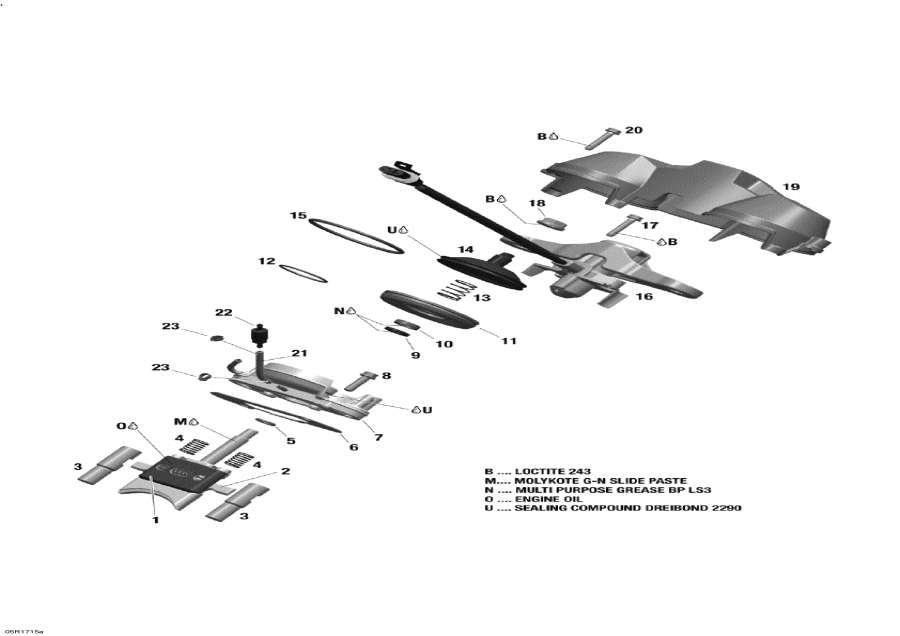 �������� Lynx  - Rave Valve - 600 E-tec / Rave ������ - 600 E-tec
