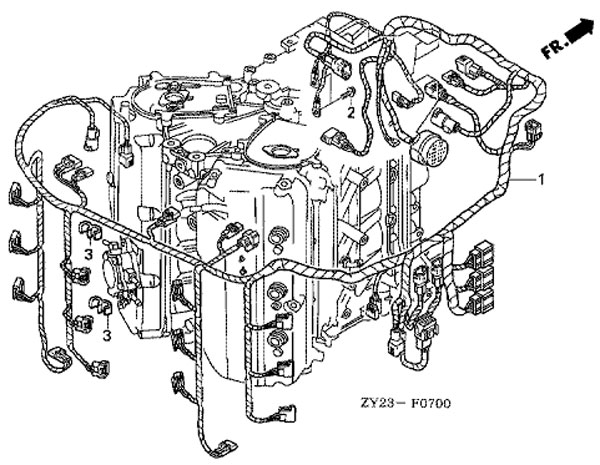 ������� ���� �������� Honda BF225 A6 XU