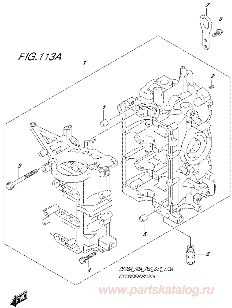 ���� ��������� suzuki df25a 2014