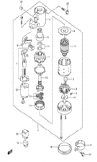 Starting motor ( )