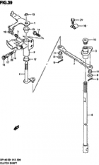 Clutch shaft ( )