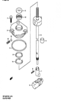 Clutch rod ( )