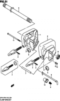 Clamp bracket ( )