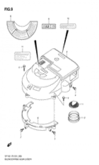 Silencer / ring gear cover (��������� / ������ ��������� ��������)
