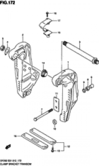 Clamp bracket transom (��������� ������ transom)