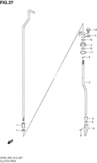Clutch rod ( )