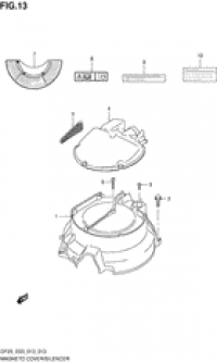 Magneto cover/silencer (  / )