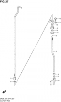 Clutch rod ( )