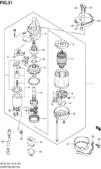 Starting motor ( )