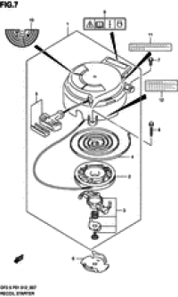 Recoil starter ( )