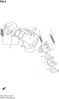 Intake pipe/silencer (  / )