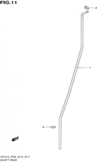 Shift rod ( )