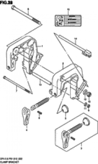 Clamp bracket ( )