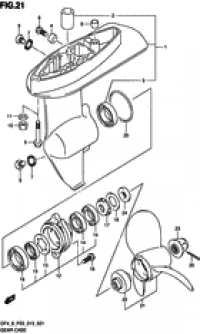 Gear case (  )