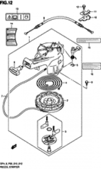 Recoil starter ( )