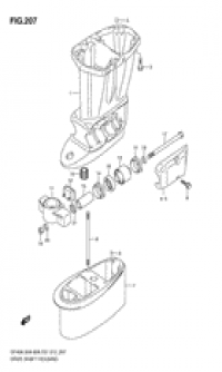 Drive shaft housing (  )