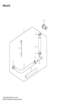 Water pressure gauge sub kit (    )