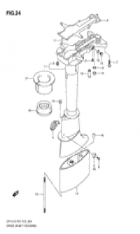 Drive shaft housing (  )