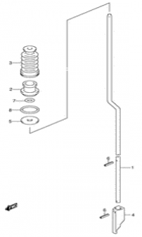 Shift rod ( )
