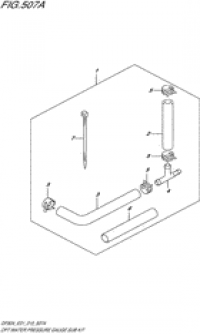 Opt:water pressure gauge sub kit (:     )