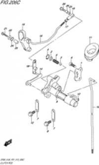Clutch rod ( )