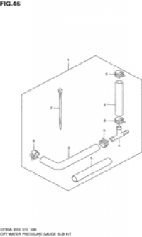 Opt:water pressure gauge sub kit (:     )