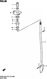 Shift rod ( )