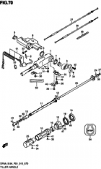 Tiller handle ()