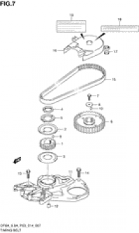 Timing belt ( )