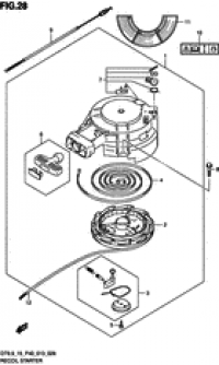 Recoil starter ( )