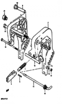 Clamp bracket ( )