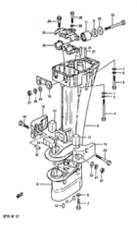 Driveshaft housing (  )