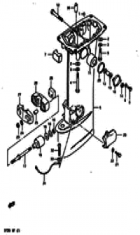 Driveshaft housing (  )