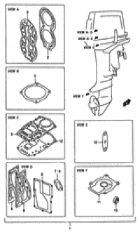 Opt : gasket set (����� : �������� ���������)