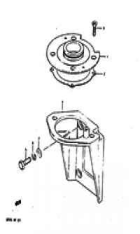 Upper oil seal housing (   )