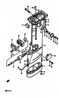 Driveshaft housing (  )