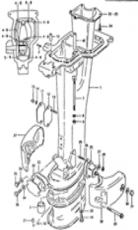 Driveshaft housing (  )